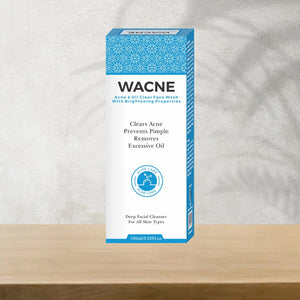 WACNE Acne & Oil Clear Face Wash with Brightening Properties